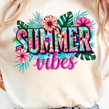 Intra απο ξύλο plywood 3mm-4mm πάχος – Summer Vibes Png Summer Sublimation Png Δίασταση  20x20 cm INTRAFABR-122413159 - Image 2