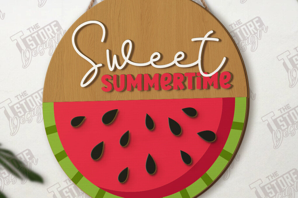 Intra απο ξύλο plywood 3mm-4mm πάχος – Καλοκαιρινή επιγραφή τοίχου | Διακόσμηση βεράντας Δίασταση  40x30 cm INTRAFABR-123579450