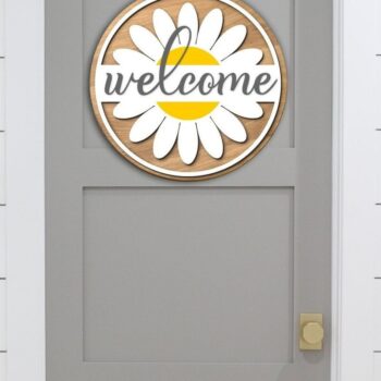 Intra απο ξύλο plywood 3mm-4mm πάχος – Καλοκαιρινό σημάδι καλωσορίσματος Δίασταση  20x20 cm INTRAFABR-31854621 - Image 2