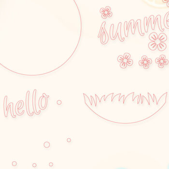 Intra απο ξύλο plywood 3mm-4mm πάχος – Summer Welcome Sign Lasercut Δίασταση  40x30 cm INTRAFABR-118235084 - Image 2