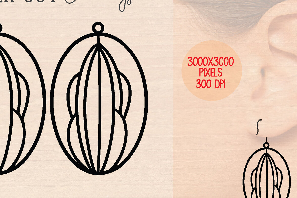 Intra απο ξύλο plywood 3mm-4mm πάχος – Καλοκαιρινά Ξύλινα Σκουλαρίκια Δίασταση  5x5 cm INTRAFABR-120898950