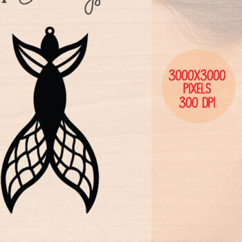 Intra απο ξύλο plywood 3mm-4mm πάχος – Καλοκαιρινά Ξύλινα Σκουλαρίκια Δίασταση  5x5 cm INTRAFABR-120899143 - Image 1