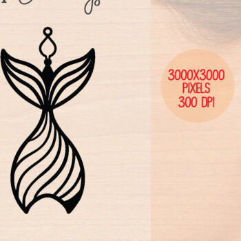 Intra απο ξύλο plywood 3mm-4mm πάχος – Καλοκαιρινά Ξύλινα Σκουλαρίκια Δίασταση  5x5 cm INTRAFABR-120899354 - Image 1