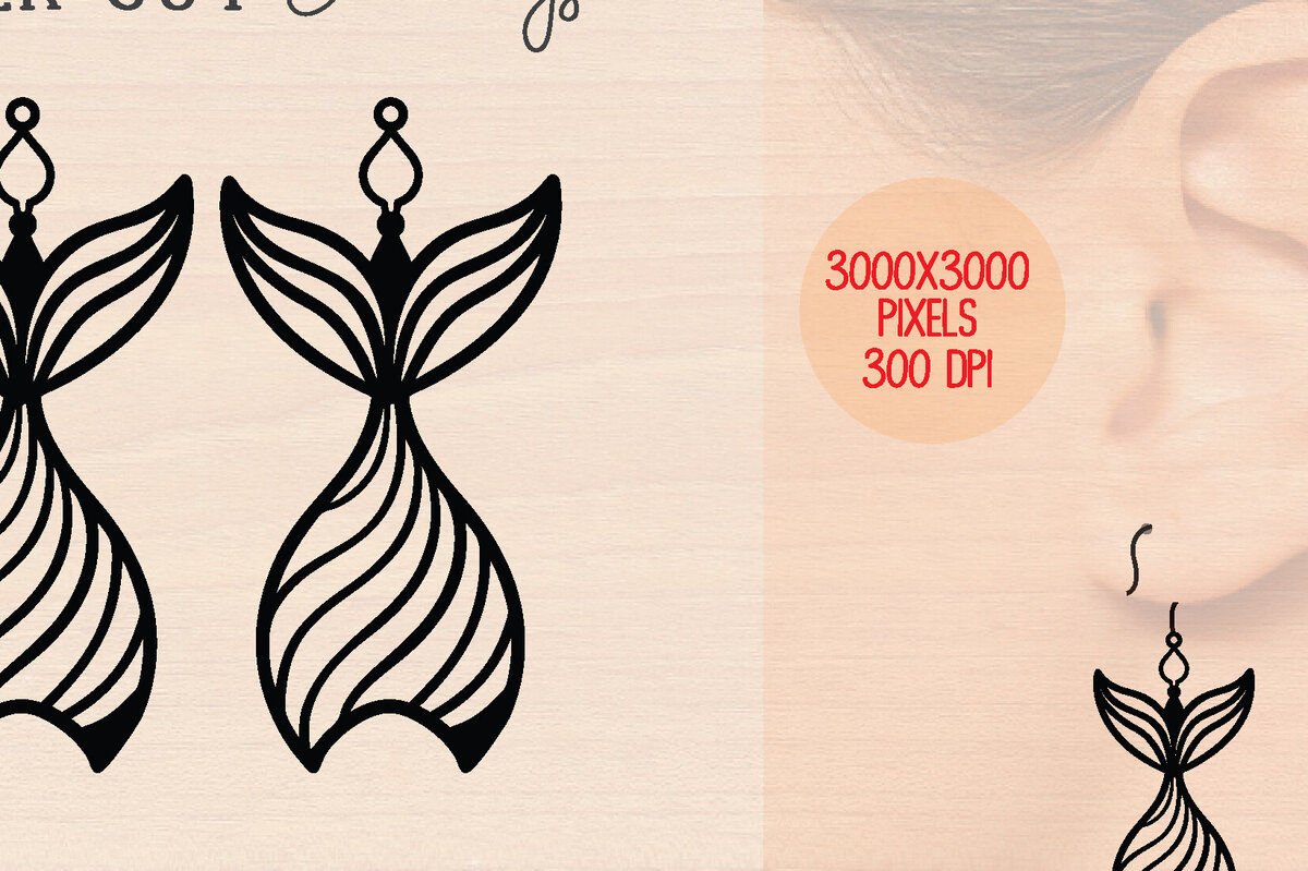 Intra απο ξύλο plywood 3mm-4mm πάχος – Καλοκαιρινά Ξύλινα Σκουλαρίκια Δίασταση  5x5 cm INTRAFABR-120899354