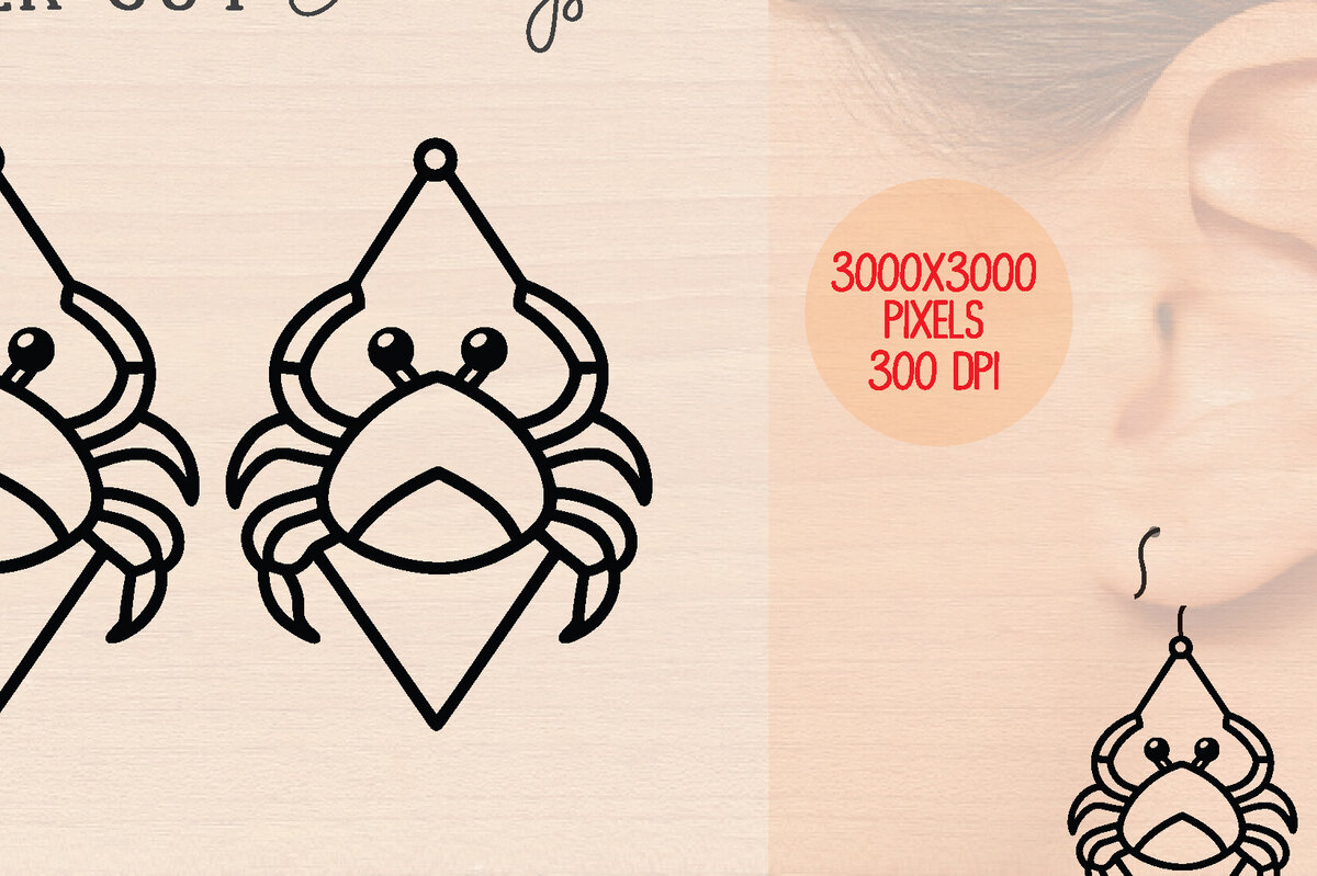 Intra απο ξύλο plywood 3mm-4mm πάχος – Καλοκαιρινά Ξύλινα Σκουλαρίκια Δίασταση  5x5 cm INTRAFABR-120899471