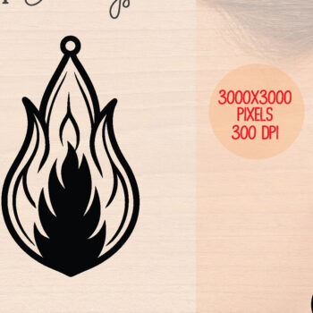 Intra απο ξύλο plywood 3mm-4mm πάχος – Καλοκαιρινά Ξύλινα Σκουλαρίκια Δίασταση  5x5 cm INTRAFABR-120899605 - Image 1