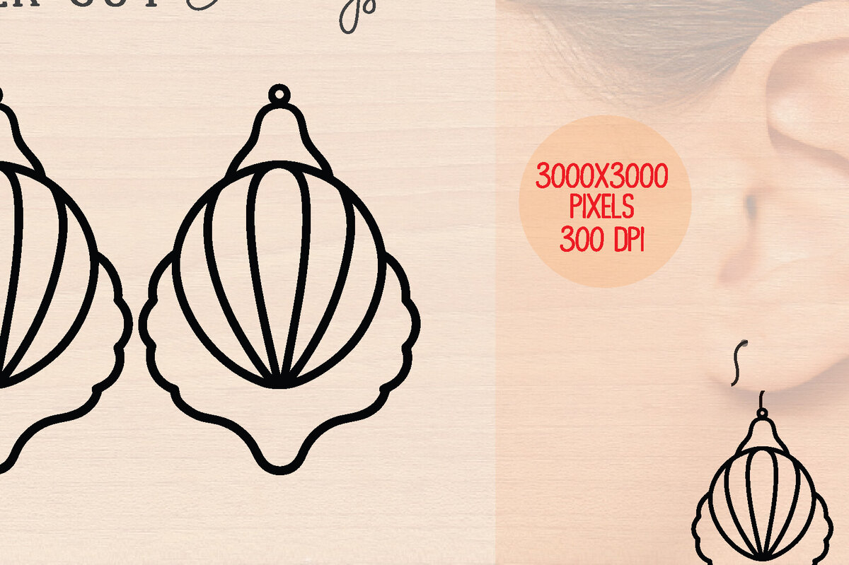 Intra απο ξύλο plywood 3mm-4mm πάχος – Καλοκαιρινά Ξύλινα Σκουλαρίκια Δίασταση  5x5 cm INTRAFABR-120863199