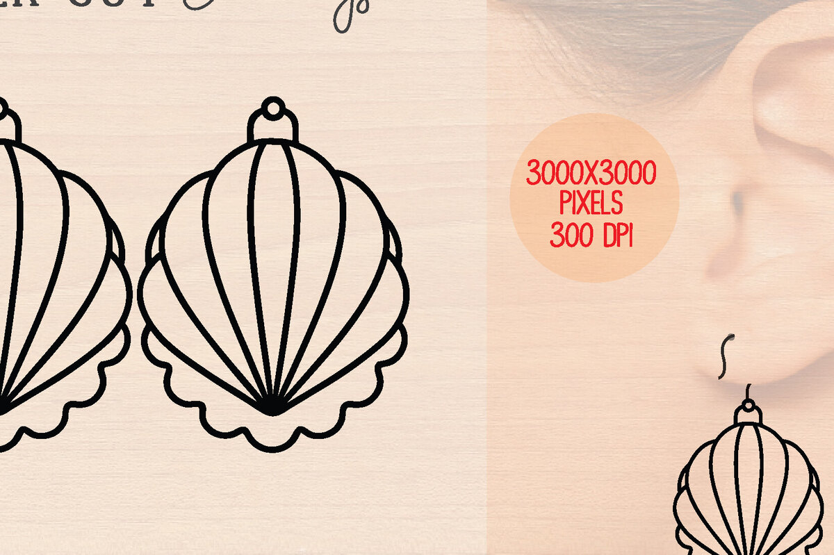 Intra απο ξύλο plywood 3mm-4mm πάχος – Καλοκαιρινά Ξύλινα Σκουλαρίκια Δίασταση  5x5 cm INTRAFABR-120863293