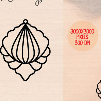 Intra απο ξύλο plywood 3mm-4mm πάχος – Καλοκαιρινά Ξύλινα Σκουλαρίκια Δίασταση  5x5 cm INTRAFABR-120863471 - Image 1