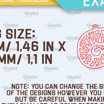 Intra απο ξύλο plywood 3mm-4mm πάχος – Καλοκαιρινά Ξύλινα Σκουλαρίκια Κοπή Laser Δίασταση  5x5 cm INTRAFABR-98899173 - Image 2