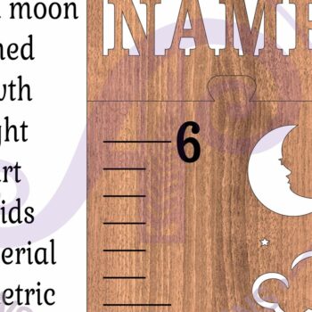 Intra απο ξύλο plywood 3mm-4mm πάχος – Ήλιος και Σελήνη Παιδικό Ύψος στο Imperial Δίασταση 20x20 cm INTRAFABR-124950125 - Image 4