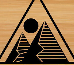 Intra απο ξύλο plywood 3mm-4mm πάχος – Sun and Moon Mountain Wall Art Δίασταση  40x30 cm INTRAFABR-68575676