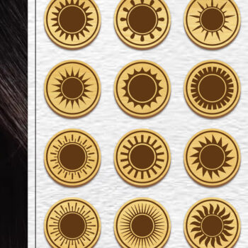 Intra απο ξύλο plywood 3mm-4mm πάχος – Πακέτο κοπής με μαγνήτη λέιζερ σκουλαρίκι ηλίου Δίασταση 5x5 cm INTRAFABR-101770467 - Image 1