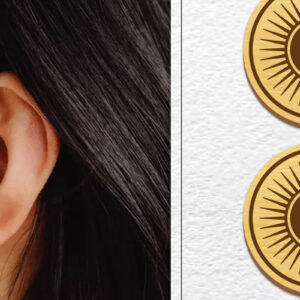 Intra απο ξύλο plywood 3mm-4mm πάχος – Κοπή λέιζερ με μαγνητικό σκουλαρίκι ηλίου | Καρφιά Δίασταση  5x5 cm INTRAFABR-101737630