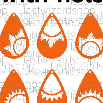 Intra απο ξύλο plywood 3mm-4mm πάχος – Sun Earrings, Sunshine Faux Leather Δίασταση  5x5 cm INTRAFABR-25329151 - Image 4