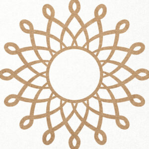 Intra απο ξύλο plywood 3mm-4mm πάχος – Sun Logo Sunny Weather Papercut File Δίασταση  20x20 cm INTRAFABR-24713982