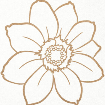 Intra απο ξύλο plywood 3mm-4mm πάχος – Ηλιοτρόπιο Δίασταση  20x20 cm INTRAFABR-14404649 - Image 1