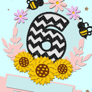 Intra απο ξύλο plywood 3mm-4mm πάχος – Topper κέικ ηλίανθου 3D Δίασταση  20x20 cm INTRAFABR-102850768 - Image 4