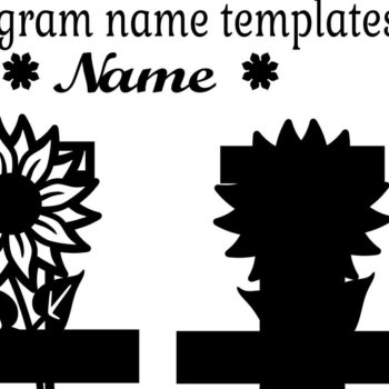 Intra απο ξύλο plywood 3mm-4mm πάχος – Μονόγραμμα Ηλίανθου κεφαλαίο Γράμμα I Δίασταση  20x20 cm INTRAFABR-75965186 - Image 2