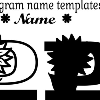 Intra απο ξύλο plywood 3mm-4mm πάχος – Μονόγραμμα ηλίανθου κεφαλαίο Γράμμα P Δίασταση  20x20 cm INTRAFABR-75965408 - Image 2