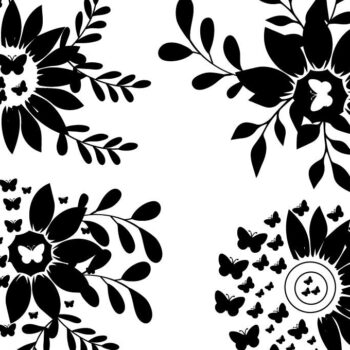 Intra απο ξύλο plywood 3mm-4mm πάχος –  μελισσών λουλουδιών ηλίανθου Δίασταση  20x20 cm INTRAFABR-80514877 - Image 1