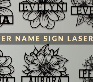 Intra απο ξύλο plywood 3mm-4mm πάχος – Πινακίδα ονόματος Sunflower Πακέτο Cut Laser Δίασταση  20x20 cm INTRAFABR-99688869