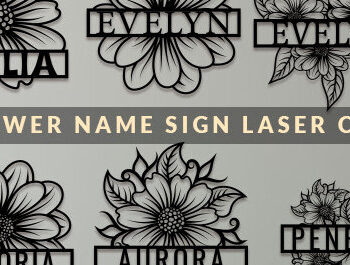 Intra απο ξύλο plywood 3mm-4mm πάχος – Πινακίδα ονόματος Sunflower Πακέτο Cut Laser Δίασταση  20x20 cm INTRAFABR-99688869 - Image 1