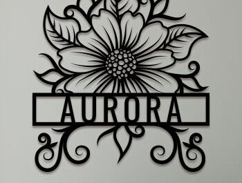 Intra απο ξύλο plywood 3mm-4mm πάχος – Πινακίδα ονόματος Sunflower Πακέτο Cut Laser Δίασταση  20x20 cm INTRAFABR-99688869 - Image 6