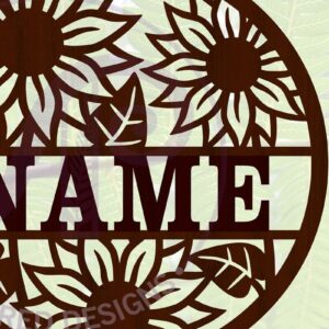 Intra απο ξύλο plywood 3mm-4mm πάχος – Sunflower Name Δίασταση  20x20 cm INTRAFABR-67496439