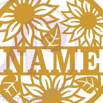 Intra απο ξύλο plywood 3mm-4mm πάχος – Sunflower Name Δίασταση  20x20 cm INTRAFABR-67496439 - Image 2