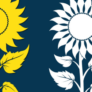 Intra απο ξύλο plywood 3mm-4mm πάχος – Αρχείο κομμένο Silhouette Sunflower Δίασταση  20x20 cm INTRAFABR-99897463