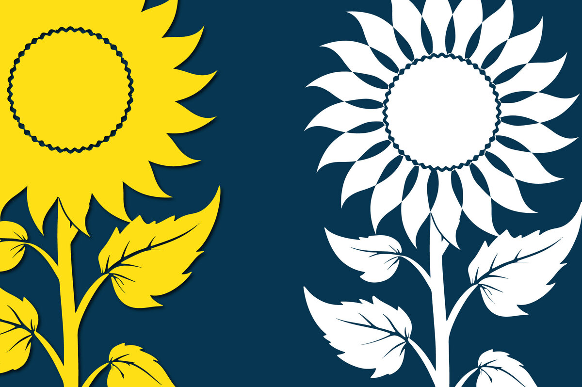 Intra απο ξύλο plywood 3mm-4mm πάχος – Αρχείο κομμένο Silhouette Sunflower Δίασταση  20x20 cm INTRAFABR-99897463