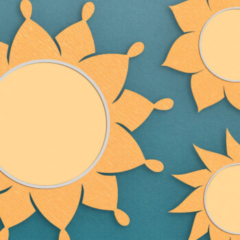 Intra απο ξύλο plywood 3mm-4mm πάχος – Sunflower Sun Bundle, 3D Layered Cut Δίασταση 20x20 cm INTRAFABR-69474813 - Image 1