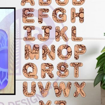 Intra απο ξύλο plywood 3mm-4mm πάχος – Σχέδια επιστολών με τσάντα με θέμα το Sunflower Δίασταση  20x20 cm INTRAFABR-94583116 - Image 1