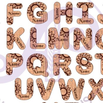 Intra απο ξύλο plywood 3mm-4mm πάχος – Σχέδια επιστολών με τσάντα με θέμα το Sunflower Δίασταση  20x20 cm INTRAFABR-94583116 - Image 2