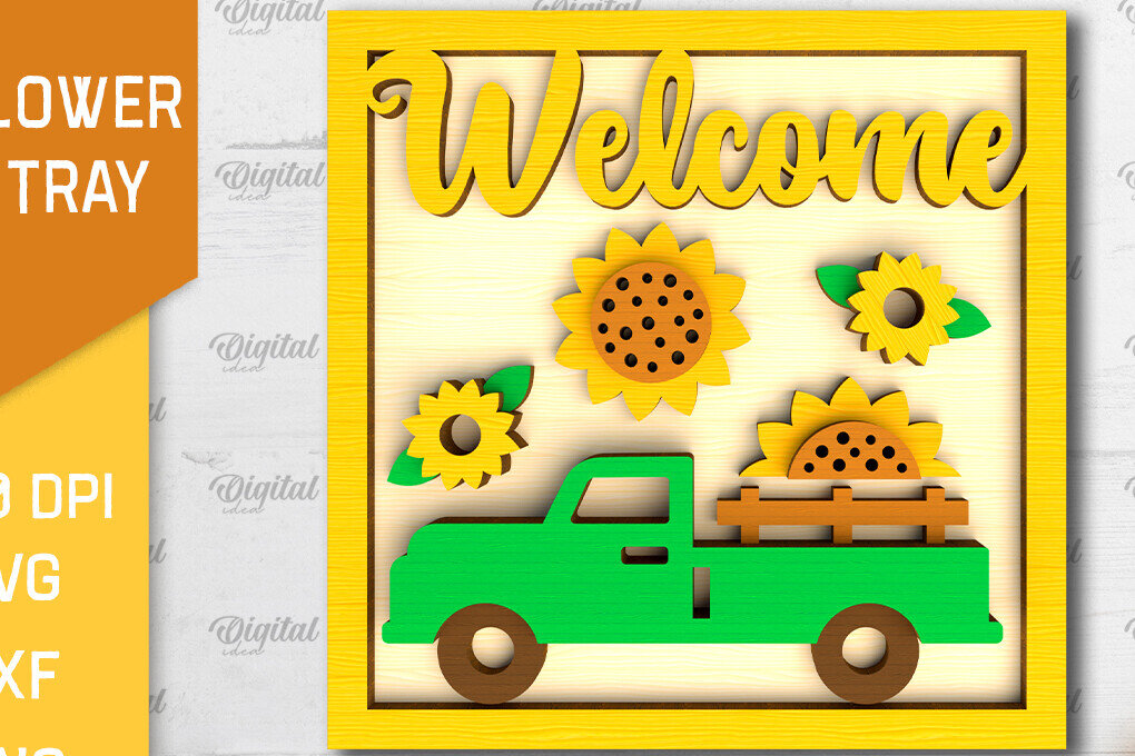 Intra απο ξύλο plywood 3mm-4mm πάχος –  κοπής με λέιζερ δίσκου βαθμίδας ηλίανθου Δίασταση  20x20 cm INTRAFABR-101108452