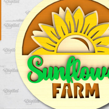 Intra απο ξύλο plywood 3mm-4mm πάχος – Δίσκοι βαθμίδας ηλίανθου Δέσμη κοπής με λέιζερ Δίασταση  20x20 cm INTRAFABR-101182743 - Image 7