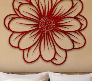 Intra απο ξύλο plywood 3mm-4mm πάχος – Sunflower Wall Art Δίασταση  40x30 cm INTRAFABR-99818053