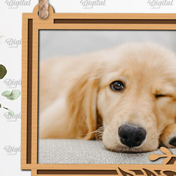 Intra απο ξύλο plywood 3mm-4mm πάχος – Ηλίανθοι Κορνίζες φωτογραφιών Πακέτο κοπής με λέιζερ Δίασταση  20x20 cm INTRAFABR-100604781 - Image 7