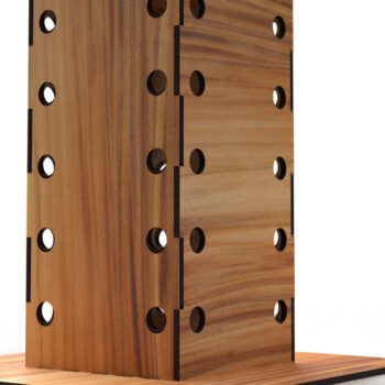 Intra απο ξύλο plywood 3mm-4mm πάχος – Θήκη γυαλιών ηλίου Αρχεία κοπής με λέιζερ Δίασταση  20x20 cm INTRAFABR-75975542 - Image 2