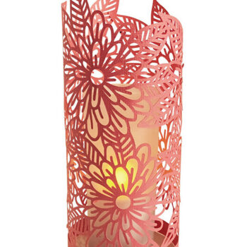 Intra απο ξύλο plywood 3mm-4mm πάχος – Αποκοπή αρχείου Sunrise Flower Lantern Δίασταση 20x20 cm INTRAFABR-13490566 - Image 1