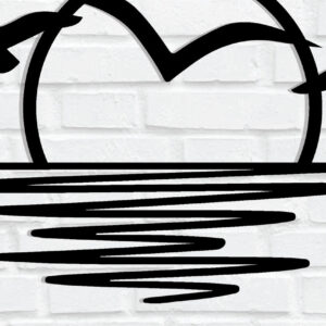 Intra απο ξύλο plywood 3mm-4mm πάχος – Sunrise Metal Wall Art Sing, Δίασταση  40x30 cm INTRAFABR-116289153