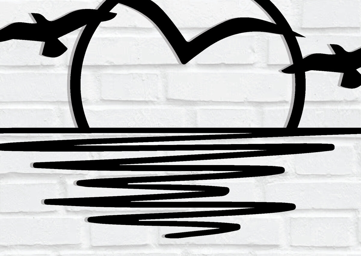 Intra απο ξύλο plywood 3mm-4mm πάχος – Sunrise Metal Wall Art Sing, Δίασταση  40x30 cm INTRAFABR-116289153