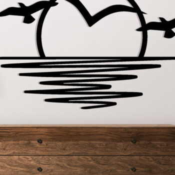 Intra απο ξύλο plywood 3mm-4mm πάχος – Sunrise Metal Wall Art Sing, Δίασταση  40x30 cm INTRAFABR-116289153 - Image 2