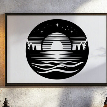 Intra απο ξύλο plywood 3mm-4mm πάχος – Πακέτο Scene 30 Sunset Δίασταση  20x20 cm INTRAFABR-123794237 - Image 8