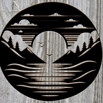 Intra απο ξύλο plywood 3mm-4mm πάχος – Πακέτο Scene 30 Sunset Δίασταση  20x20 cm INTRAFABR-123794237 - Image 9