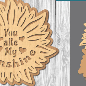 Intra απο ξύλο plywood 3mm-4mm πάχος – Sunshine 1 Δίασταση  20x20 cm INTRAFABR-106687958 - Image 1