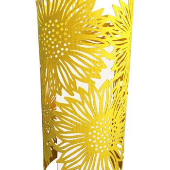 Intra απο ξύλο plywood 3mm-4mm πάχος – Αρχείο κομμένο Sunshine Sunflower Lantern Δίασταση  20x20 cm INTRAFABR-17637369 - Image 1