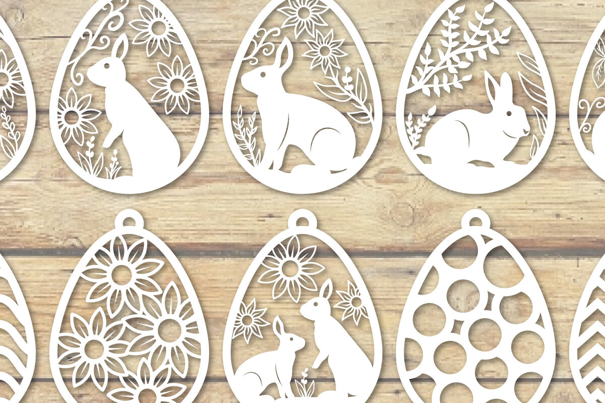 Intra απο ξύλο plywood 3mm-4mm πάχος – Super Bundle Πασχαλινό Αυγό Δίασταση  20x20 cm INTRAFABR-62634893