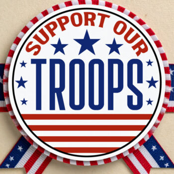 Intra απο ξύλο plywood 3mm-4mm πάχος – Υποστηρίξτε τα στρατεύματά μας Στρογγυλή πινακίδα Δίασταση  20x20 cm INTRAFABR-123525727 - Image 5